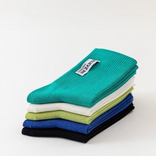 Custom crew socks in multiple colors - Firstlady Wholesale Factory